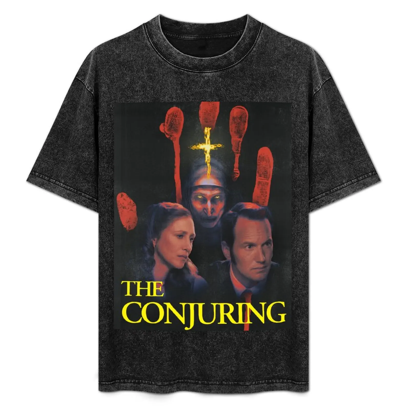 

The Conjuring Inspired Print T-Shirt Relaxed Fit Casual Short Sleeve Top