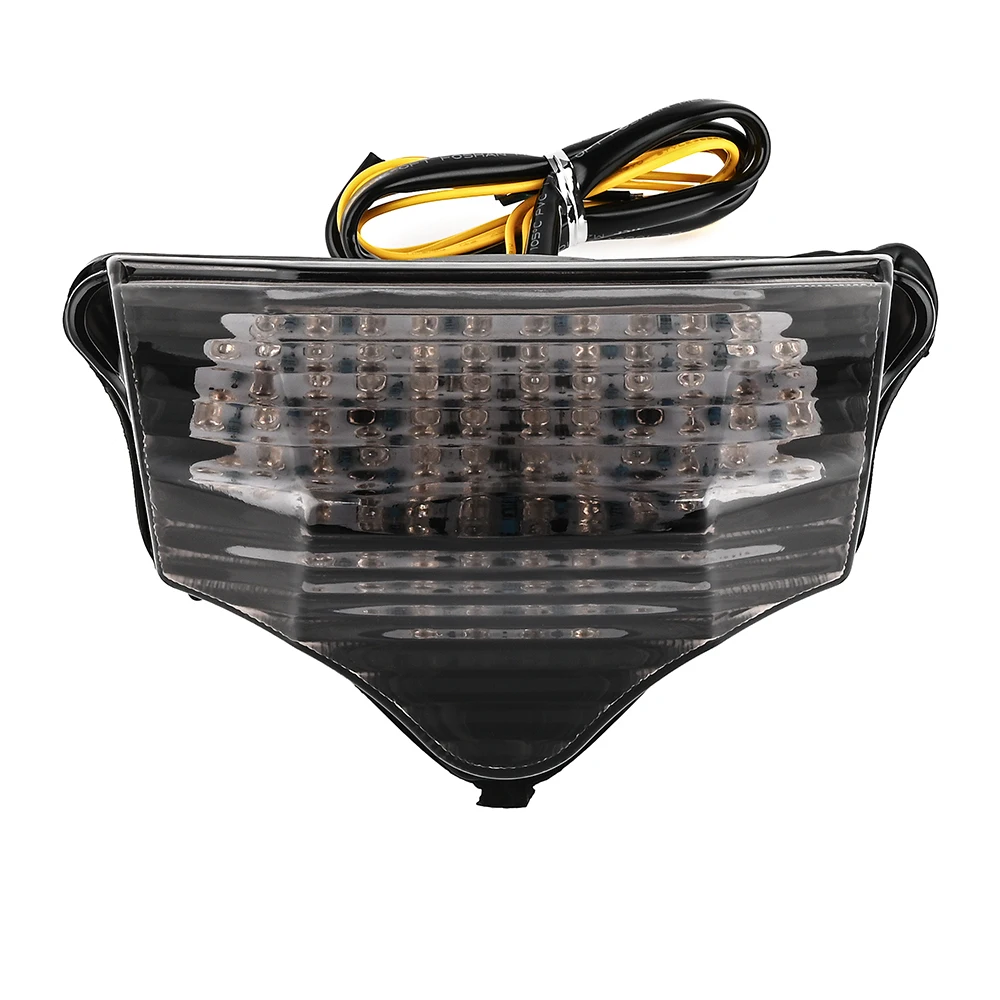 Zestaw tylnych świateł LED do motocykla Yamaha FZ600 FZ6 FAZER 2004 2005 2006 2007 2008 2009, światła stopu z kierunkowskazami, tylne światło — 2