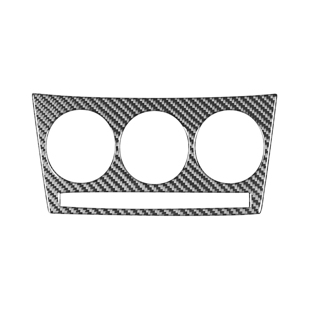 

Carbon Fiber For Mazda 3 Car Center Console AC Climate Control Panel Cover Sticker Trim Accessories