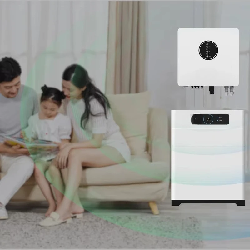 Complete Hybrid Solar System High Voltage 3-Phase with 5kw Hybrid Inverter & 20kWh Battery Storage