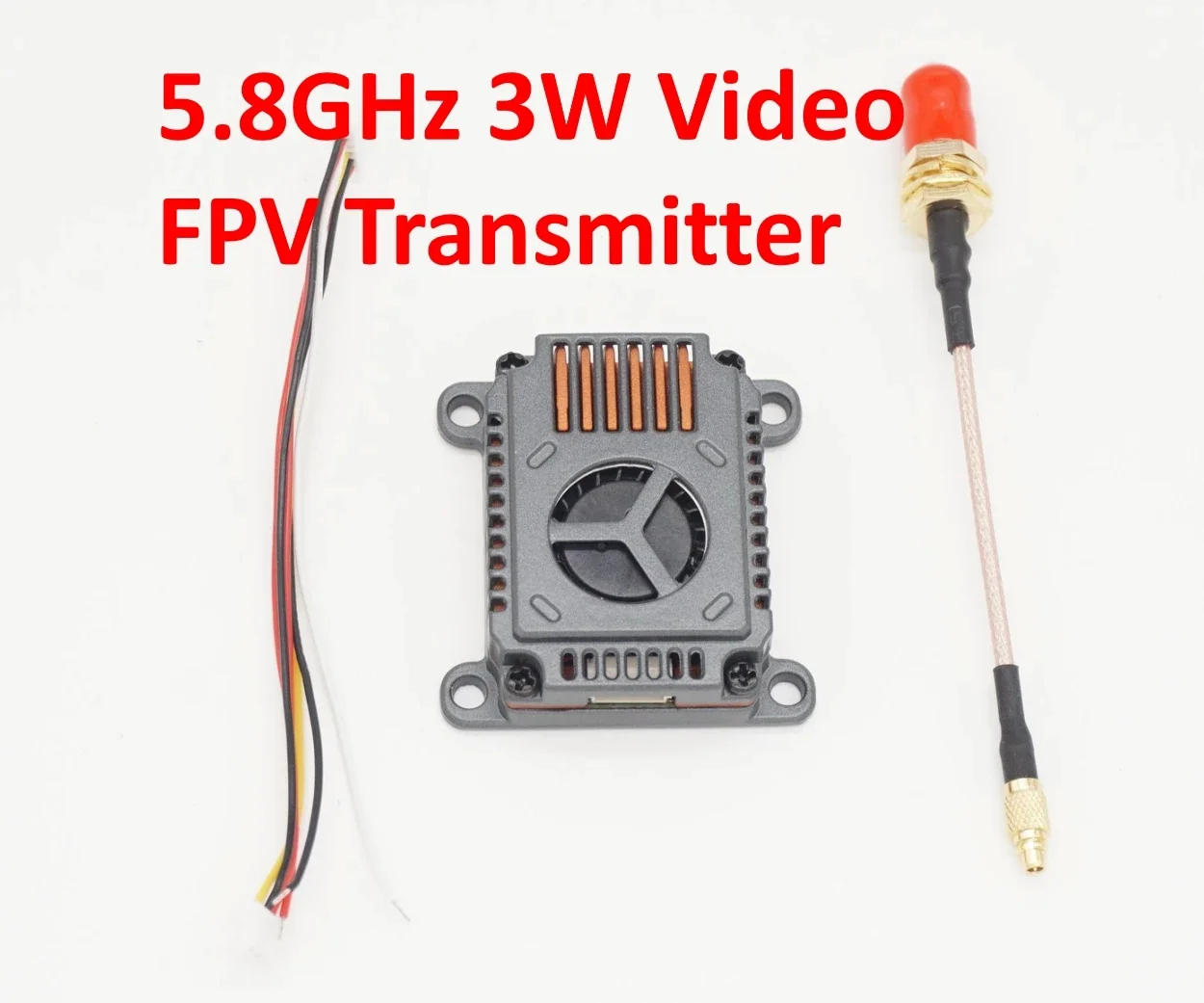 

В Voorraad 5,8G 5,8 Ghz 3W Video Fpv Zender Vtx 48ch 25Mw/3000Mw