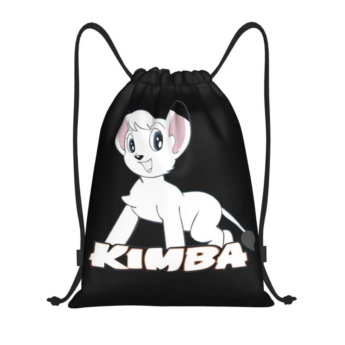 

Рюкзаки Kimba White Lion, портативные сумки на шнурке, спортивные сумки, сумки для книг, сумки для путешествий, сумки для студентов