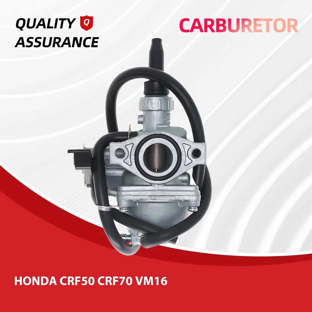 

For Honda CRF50 CRF70 ATV Dirt Pit Bike Go Kart 50cc 70cc 90cc 110cc 125cc VM16 19mm Carburetor Carb Assembly