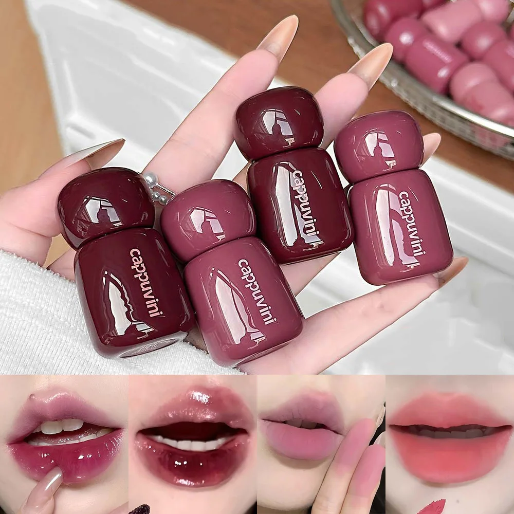 Matte Lip Gloss Long-lasting Moisturizing Easy Halo-dyeing
