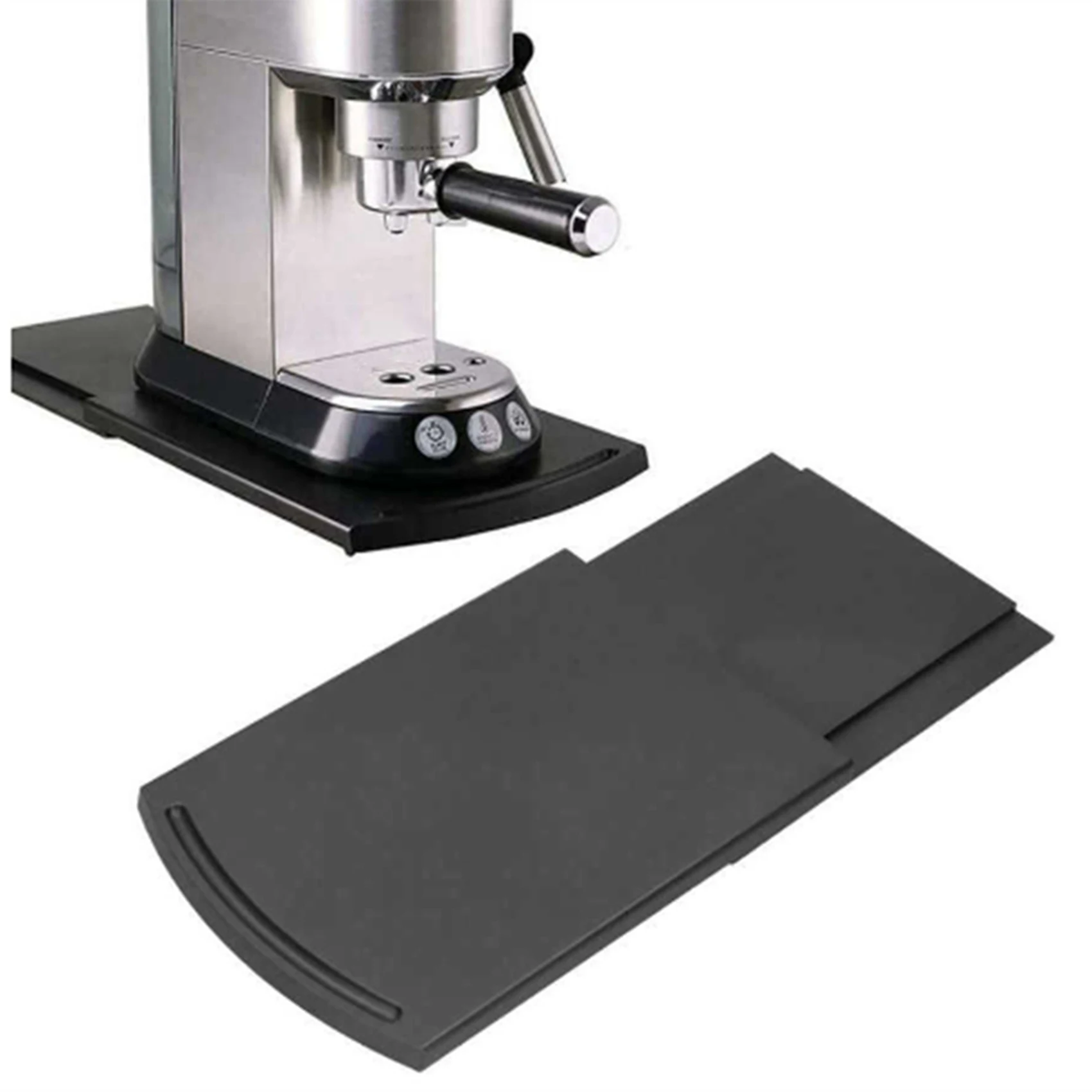 ABBK-2X Vielseitiges bewegliches Kaffeetablett, 25 Pfund, Kaffeemaschine, Caddy, Schiebetablett, Ständer, Küchenzubehör