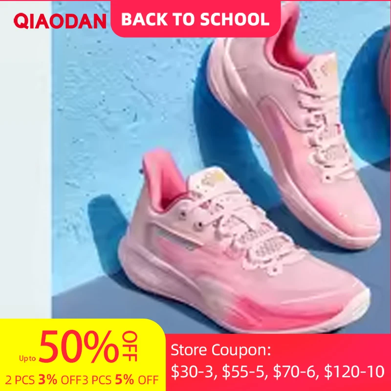 

QIAODAN PoXiao 3 Professional Basketball Shoes Male Teenager Wearabl Cushion Lightweight Breathable Sport Aneakers QXA013252102