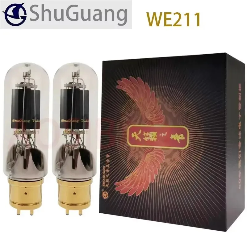 

SHUGUANG WE211 211 Vacuum Tube Precision pairing Valve Replaces A211 KR211 211T 211DG 211 Electronic tubes For Amplifier