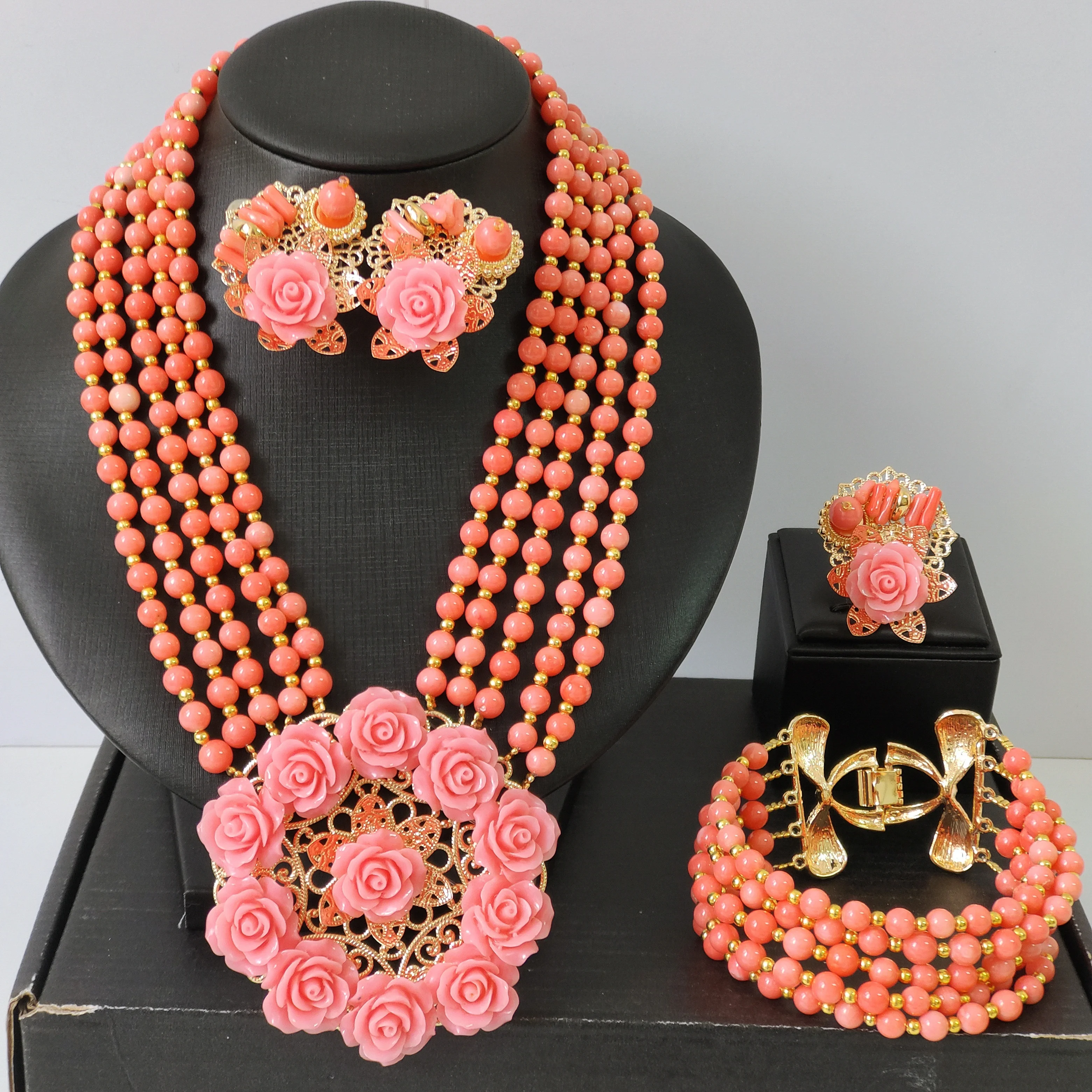 pink-flower-african-coral-beads-jewelry-set-for-women-nigerian-wedding-bridal-jewelry