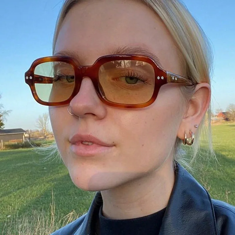 جديد جودة عالية ليوبارد النظارات الشمسية في الهواء الطلق أزياء خمر نظارات شمسية الأشعة فوق البنفسجية حماية إطار كامل النظارات