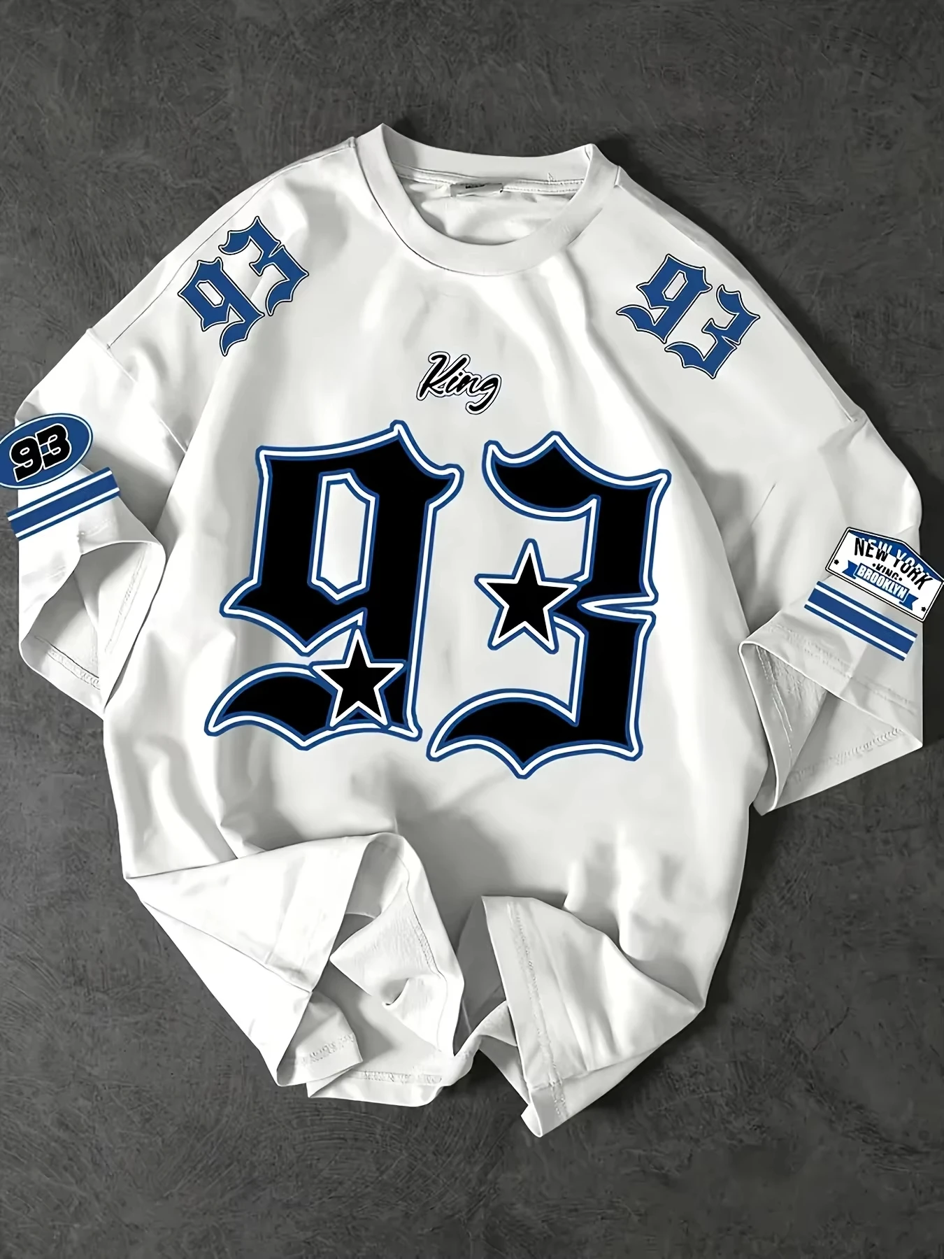 تي شيرت كاجوال للرجال سريع الجفاف للدراجات النارية متماسكة ثلاثية الأبعاد مطبوعة رقمية 93 نمط بأكمام قصيرة هدية مثالية للعائلة والأصدقاء