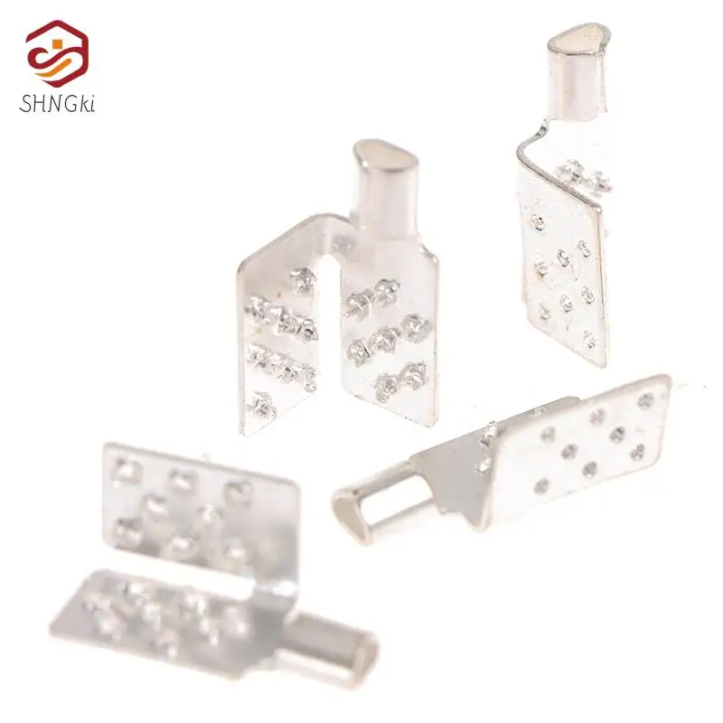 Grampos elétricos do filme do aquecimento do assoalho, braçadeiras da conexão do calor, acessórios, atacado, 10Pcs