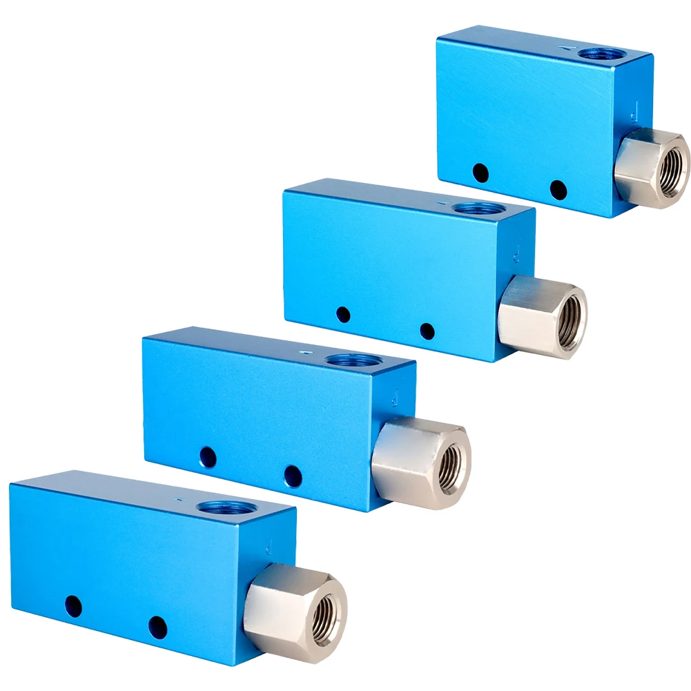 Threads Connection Air Tube Ejector Pressure Valve Aluminum Alloy Easy Installation Easy Maintenance Firm Connection