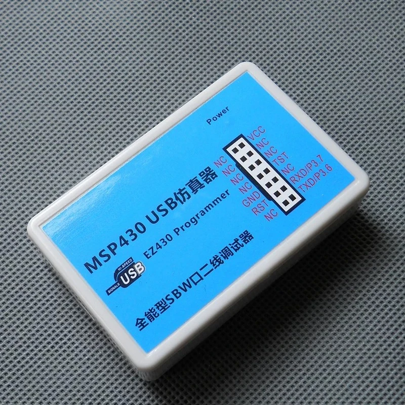 JTAG Emulator Programmer Debugger USB Downloader for MSP430 MCU SBW Interface 16-bit
