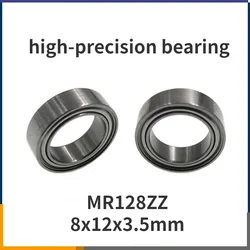 high precision small clearance low starting torque cradle motor bearing mr128zz bearing 8x12x3.5mm