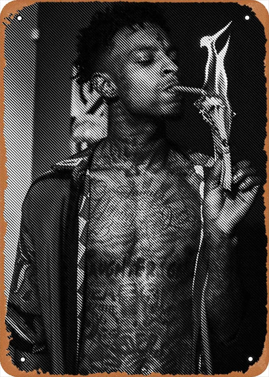 Rapper Of All Time 21 savage Metal Tin Sign Poster Vintage Art Wall Decor 12 x 8 inch