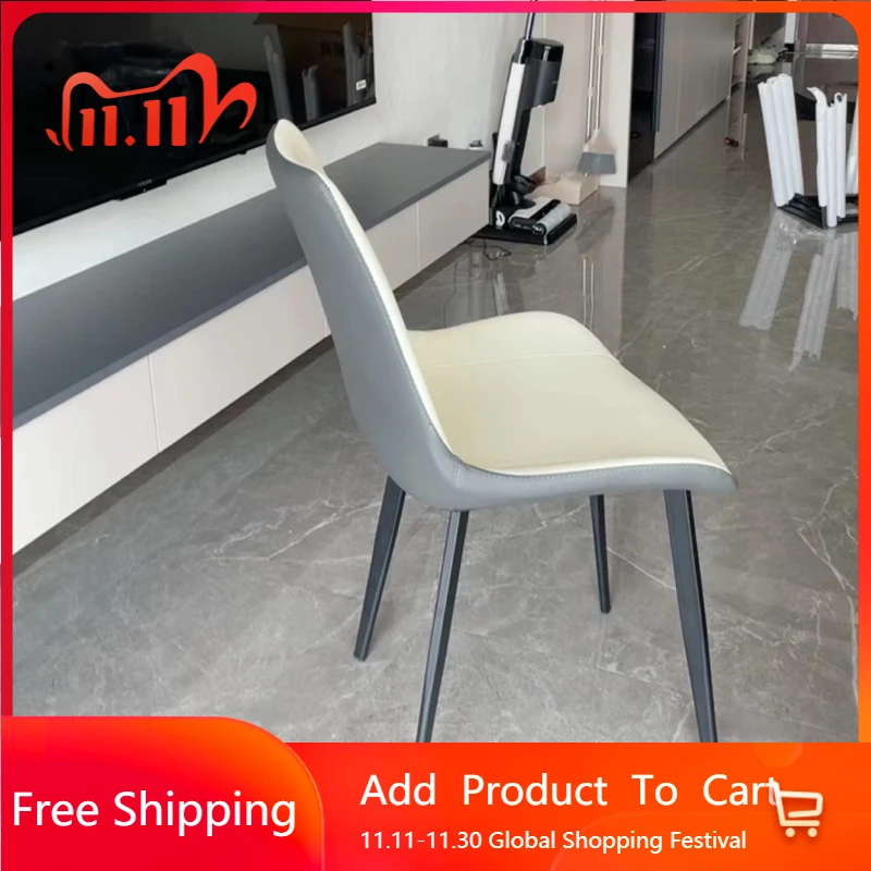 

Minimalist Luxury Dining Chairs European Modern Vintage Trendy Dining Chairs Lazy Nordic Sillas Para Sala De Estar Furniture