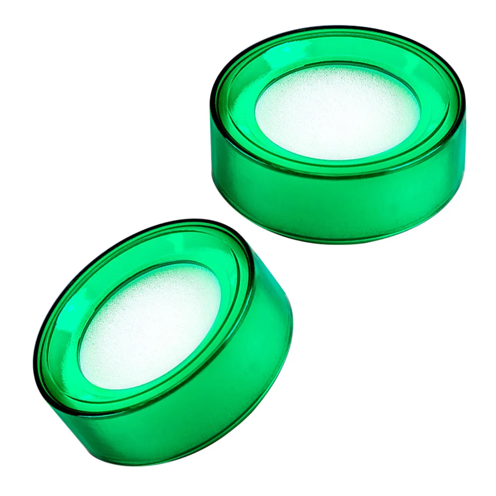 2pcs Finger Moistener Sponge Cup For Money Counting Office Paper Handling Desktop Non-Slip Tool Wetting Aid Stamp Envelope
