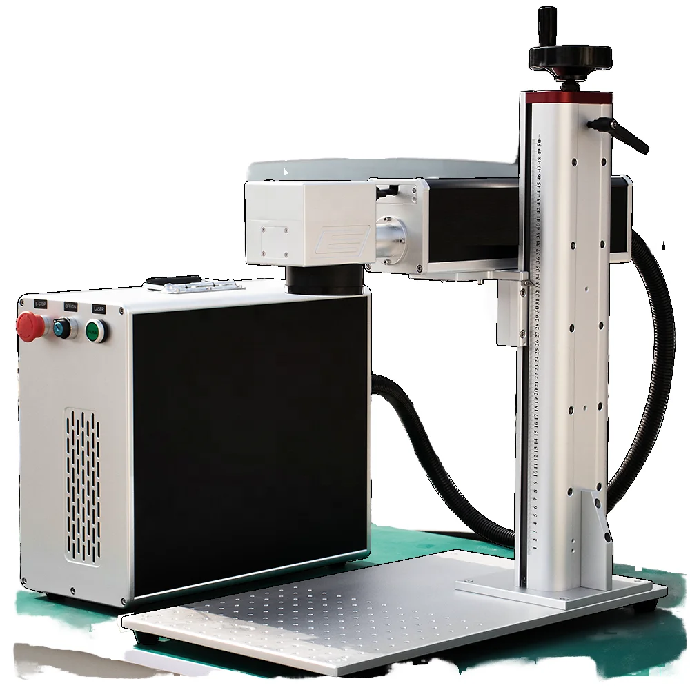 JUNFEI  M7 Laser Color Marking Machine Stainless Steel For High-value Applications 30W 60W  Laser For Glass