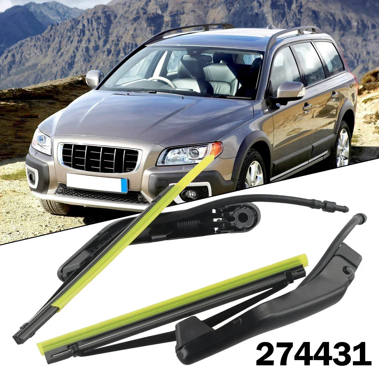 1pair Headlight Wiper Arms Headlight Wiper RH LH 274431 Windshield Wiper For Volvo 960 S80 S90 V90 340 360 740 760 940