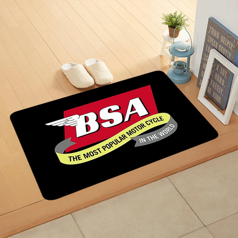 الكلمة حصيرة عدم الانزلاق القدم البساط مدخل BSA التحديثية دراجة نارية السجاد المطبخ المياه امتصاص السجاد لينة السرير الحصير ديكور المنزل #2
