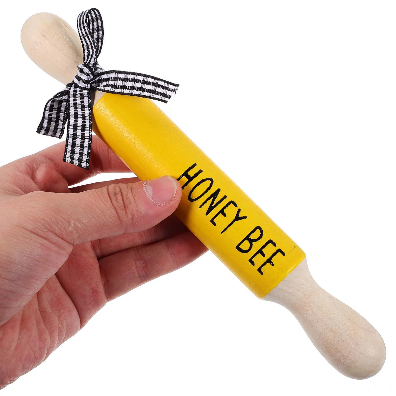 

Mini Rolling Pin Wooden Farmhouse Tiered Tray Decor Bow Rustic Party Table Centerpiece Decoration