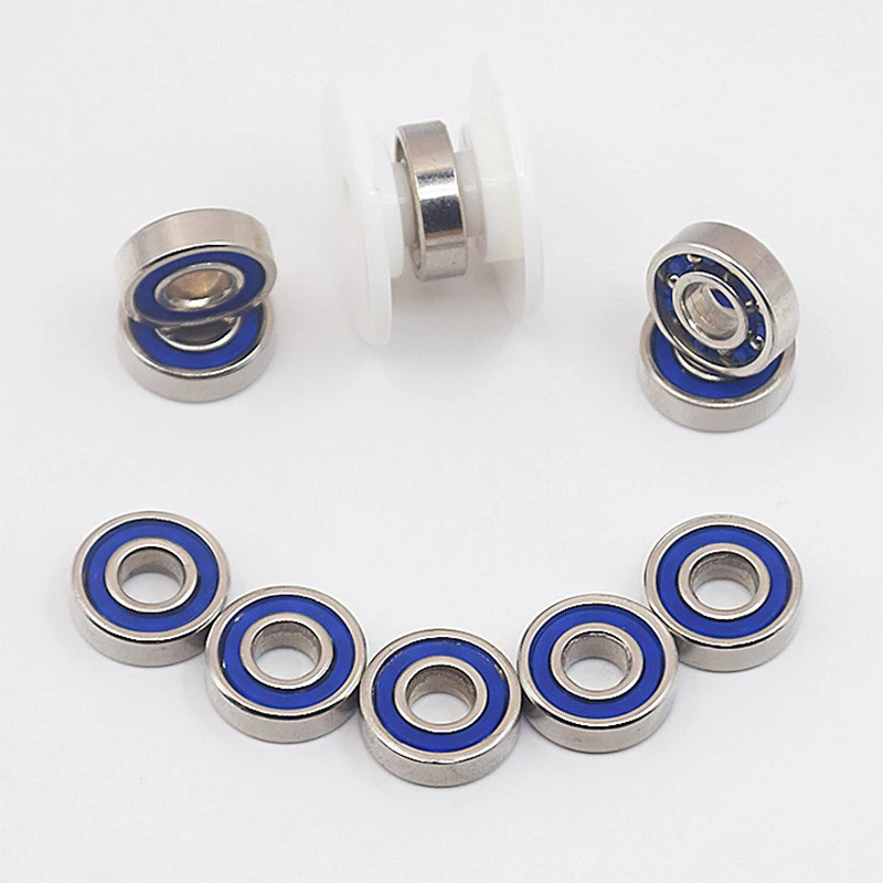 10pcs Mute Bearing For Spinner High Quality Bearings Fingertip Gyro Inline Roller Wheel Bearing