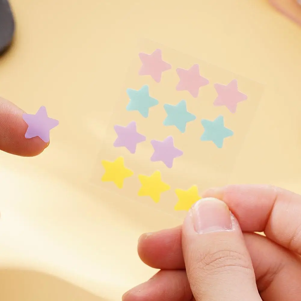 Estrela acne remendo suave não-irritante clareia acne hidrocolóide adesivo para cravos fechados comedões ferramenta de beleza