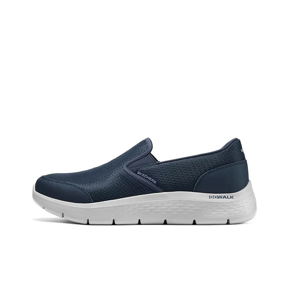 Skechers Go Walk Fle Low top Casual Shoes Men's Blue Gray 216323-NVGY