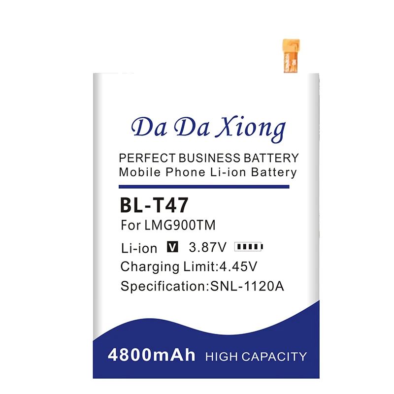BL-T47 4800mAh Battery for LG Velvet 5G LM-G900N LM-G900EM LM-G900 LM-G900TM / Velvet LMG910EMW / Velvet 5G UW LM-G900V
