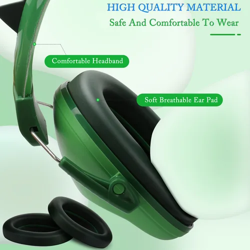 Imagen 2 del producto Orejeras antiruido para niños, orejas de gato rosa, protección auditiva para niños, Protector de oído ajustable para estudiar, cancelación de ruido del sueño