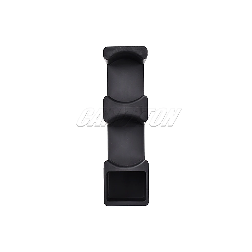 1 Stück Neue Mittelkonsolen-Aufbewahrungsbox Getränkehalter Doppel-Becherhalter ABS Schwarz Für BMW E32 E34 5er 7er Serie Einfache Installation Auto-Zubehör – Detail 5