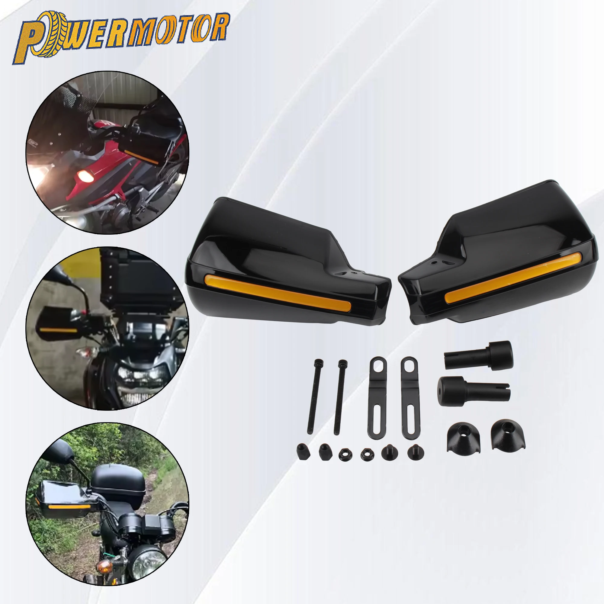 

Universal Motorcycle Handguard Shield Windproof Hand Protector Accessories for DirtBike Supermoto Scooter ATV Hand Protector