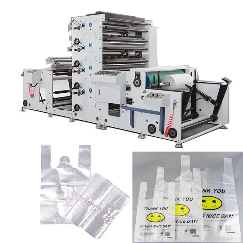 High speed 6 Color Roll to Roll Flexo Paper Printing Machine Paper Cup Nonwoven Printer Automatic