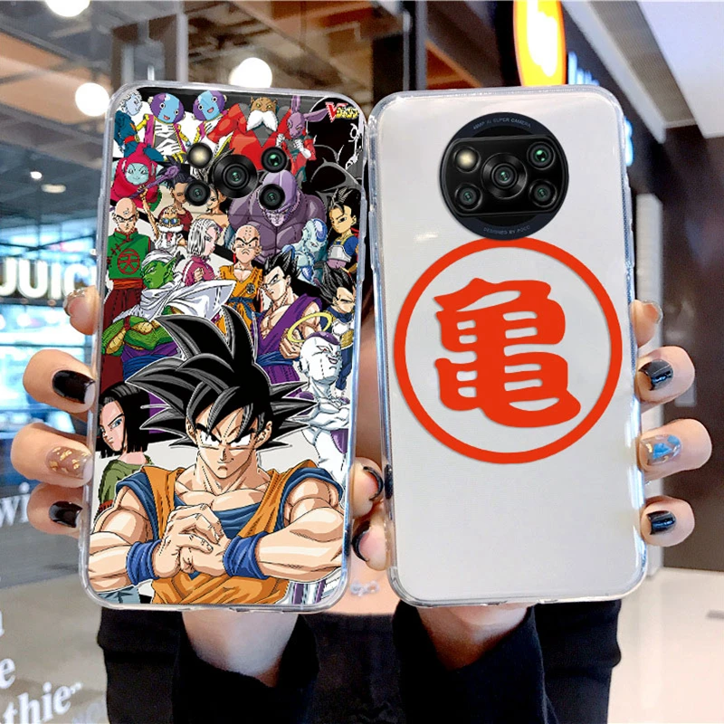 Funda de silicona suave para teléfono Xiaomi, carcasa de Super Dragons-Balls Son-Gokus para POCO X3 Bags, Poco X3 NFC X 3 Pro