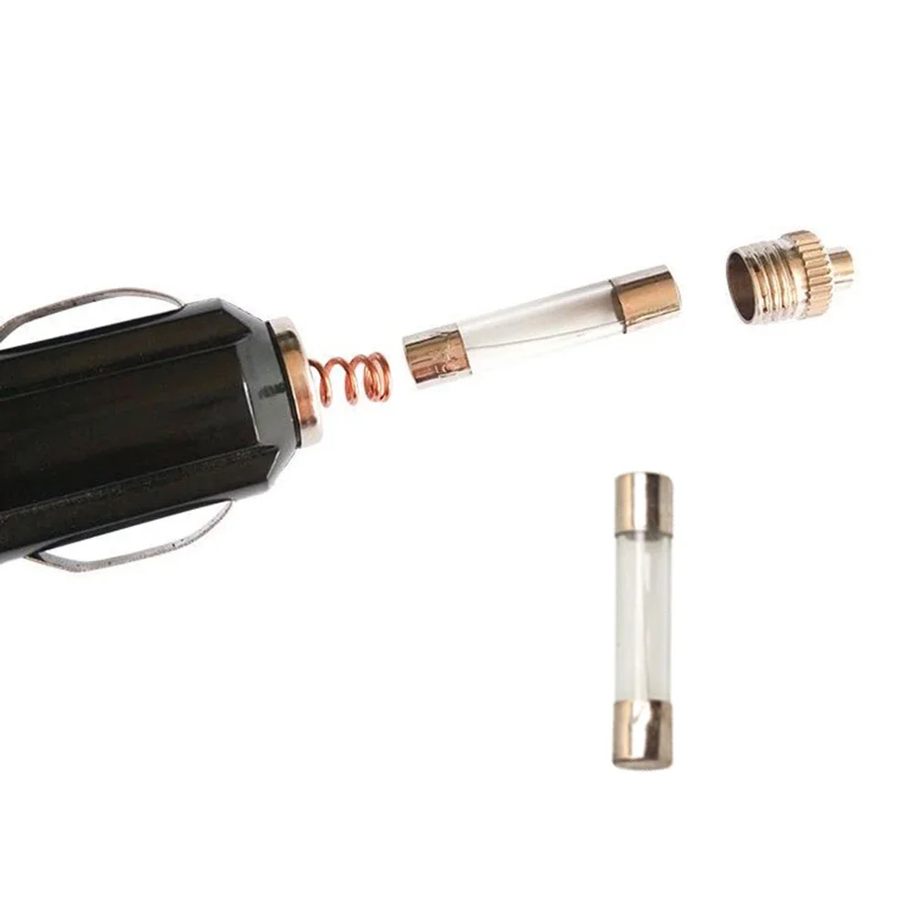 Portable Fridge Cable Power Cord Black 12V DC Refrigerator Power Line Insulating Silicone Ring Stable Transmission