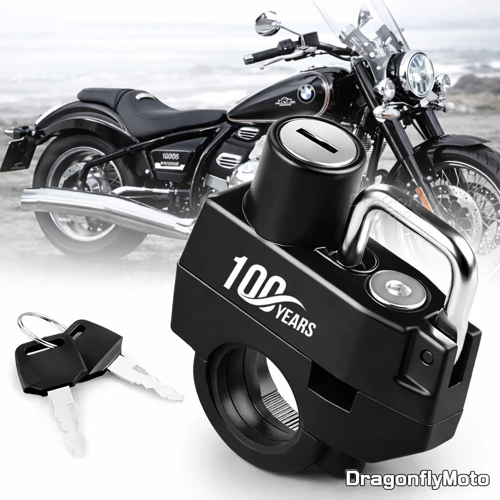 

Замок для мотоциклетного шлема для BMW R18 1800CC, противоугонное устройство для шлема, защита от ржавчины, антивандальный замок для шлема.