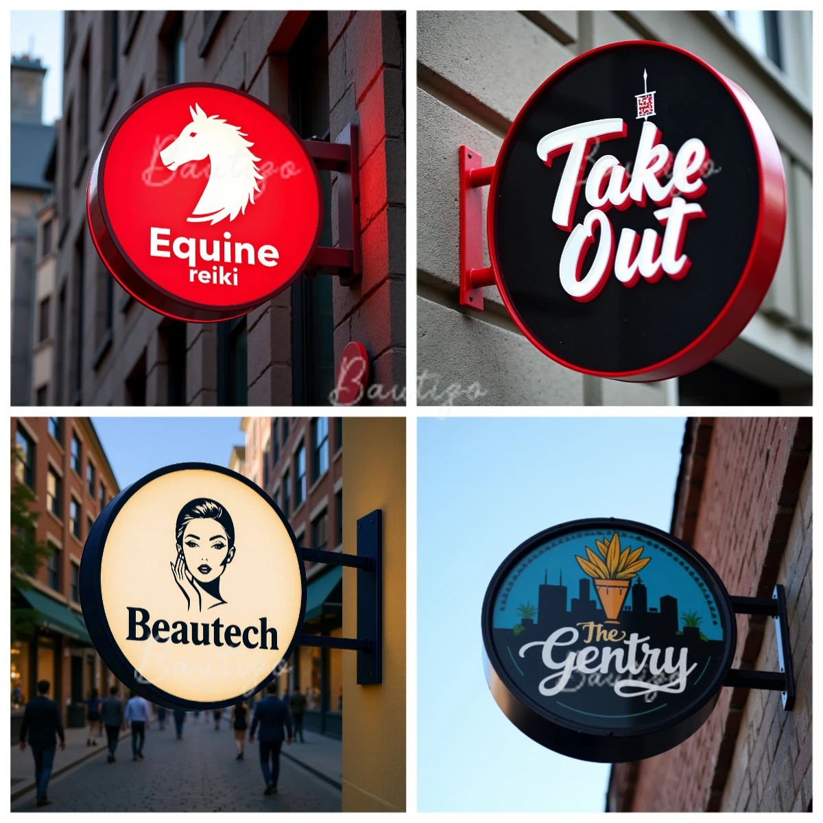 Huruf LED Kustom Lampu Luar Ruangan Logo Tanda Dinding Neon Signage Bisnis Akrilik Iklan Desain Pribadi Kotak Terang Rumah