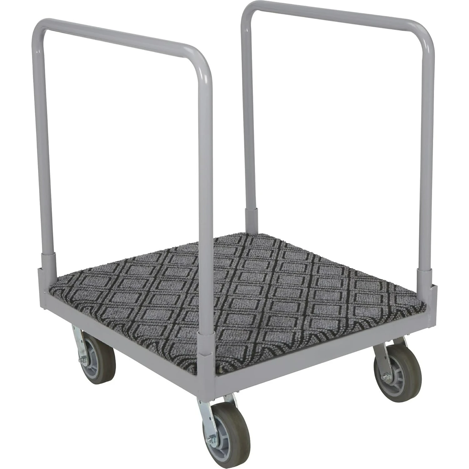 

4-Wheel Cart with Carpeted Deck- 1600-Lb. Capacity