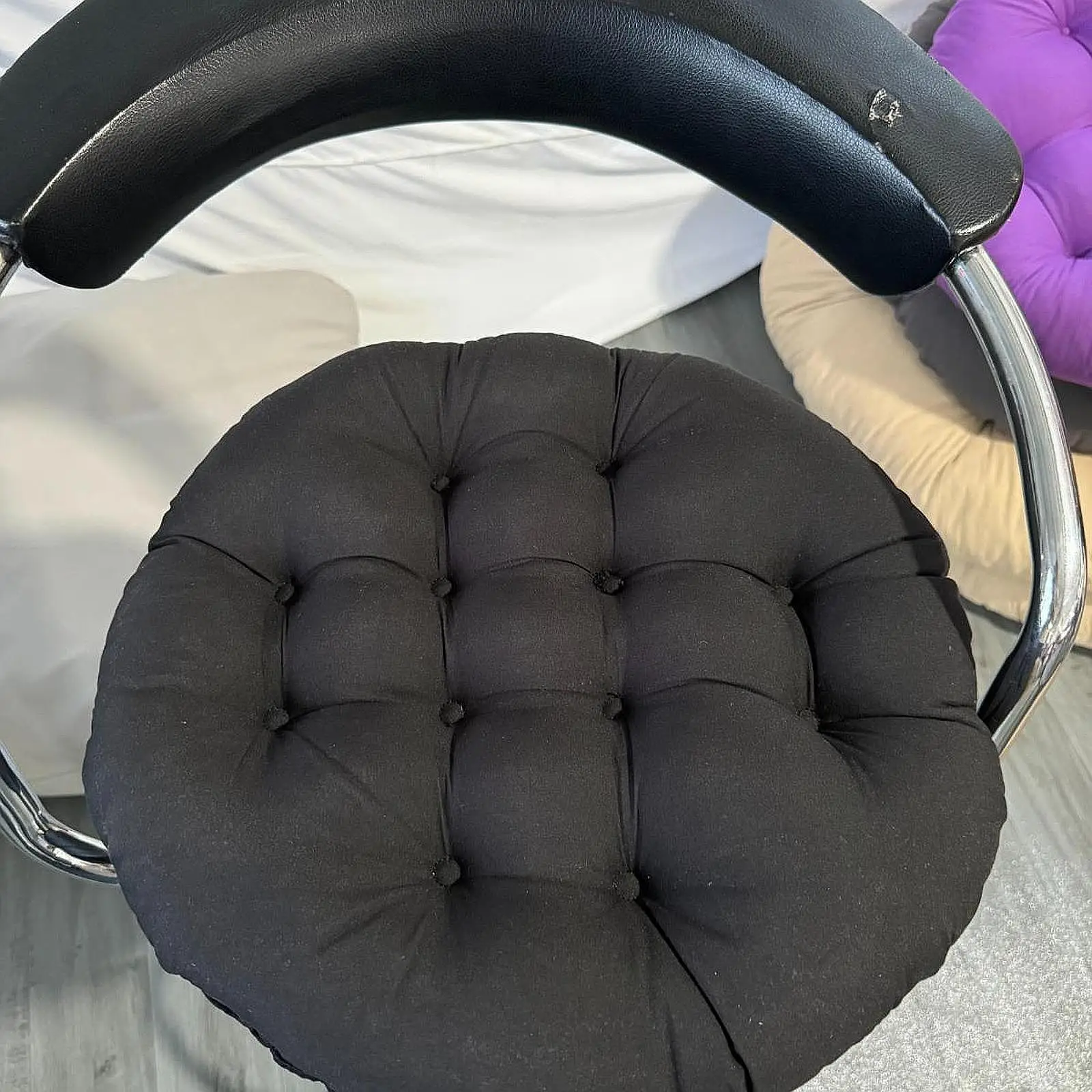 Hanging Rocking Chair Cushion Thick Egg Shape Seat Pad for Living Room Garden Egg Chair Sofa