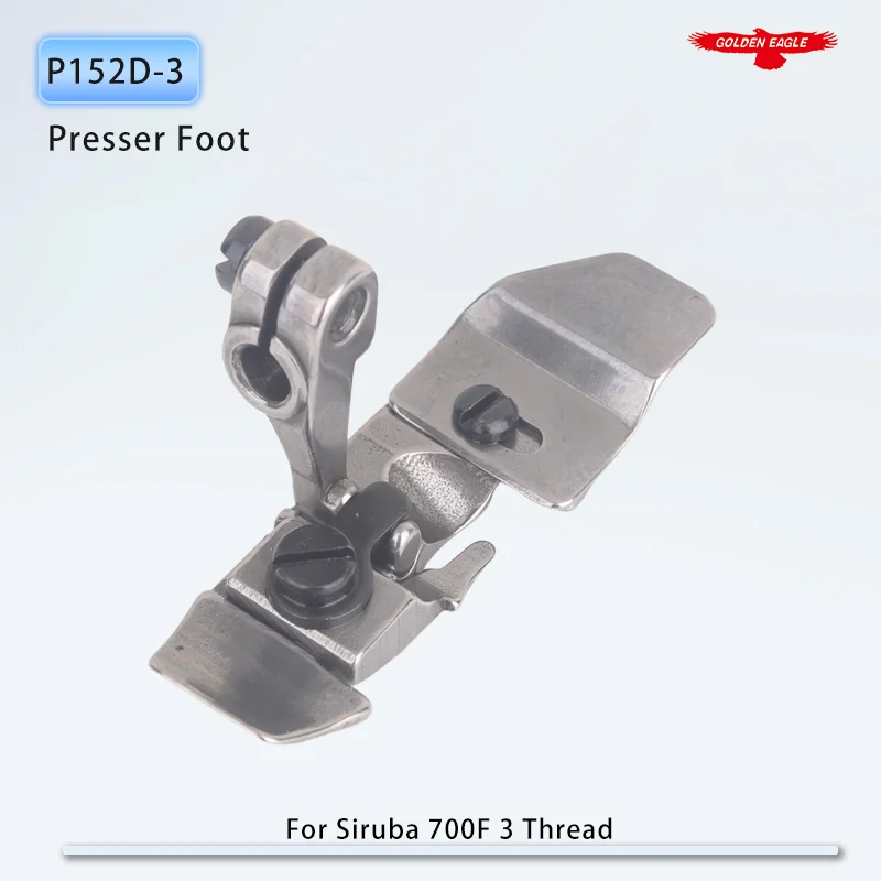 

P152D-3 Presser Foot For Industrial Overlock Sewing Machine Fit 3 Thread Siruba 700F (737) Parts Accessories