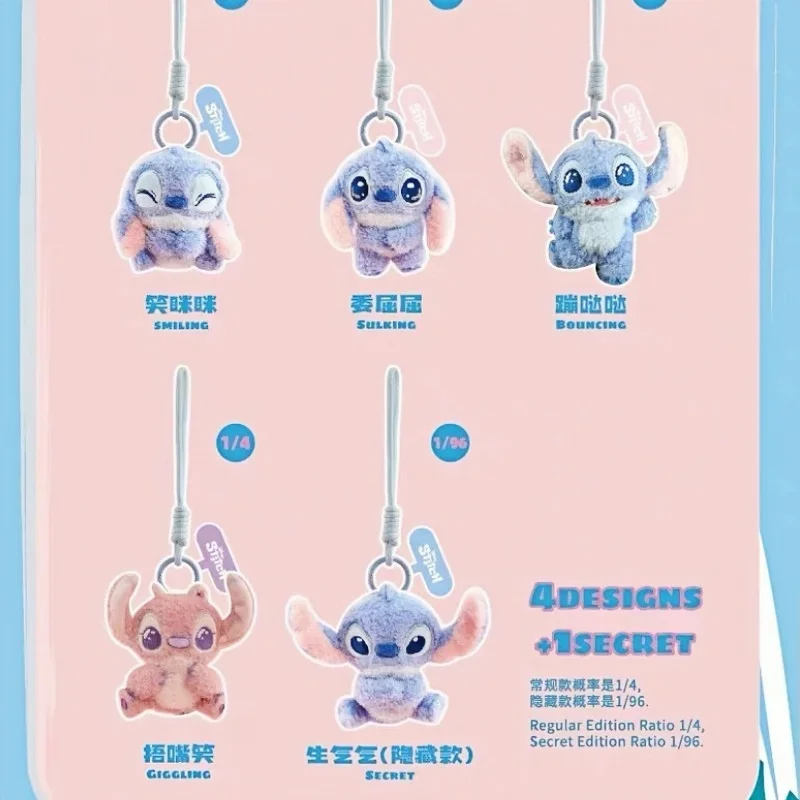 

Новая горячая оригинальная в наличии 52 игрушки Stitch Mood Series, модная слепая коробка, высокое качество, подвеска для мобильного телефона, украшение, игрушки, подарки для девочек