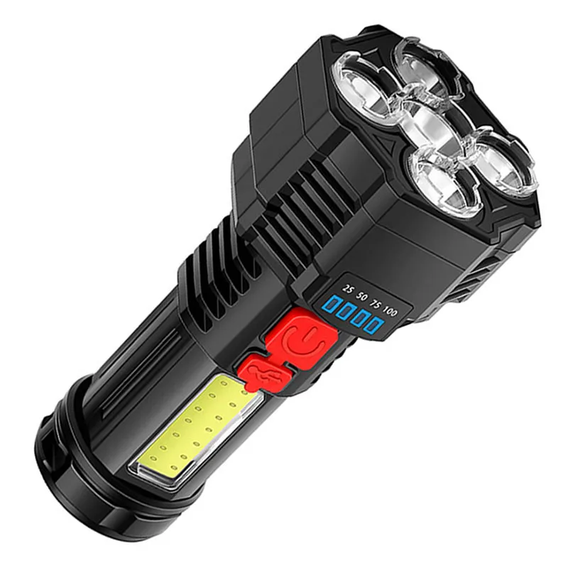 Smartech HGR Rechargeable 1500 Lumen LED Tactical Flashlights With...