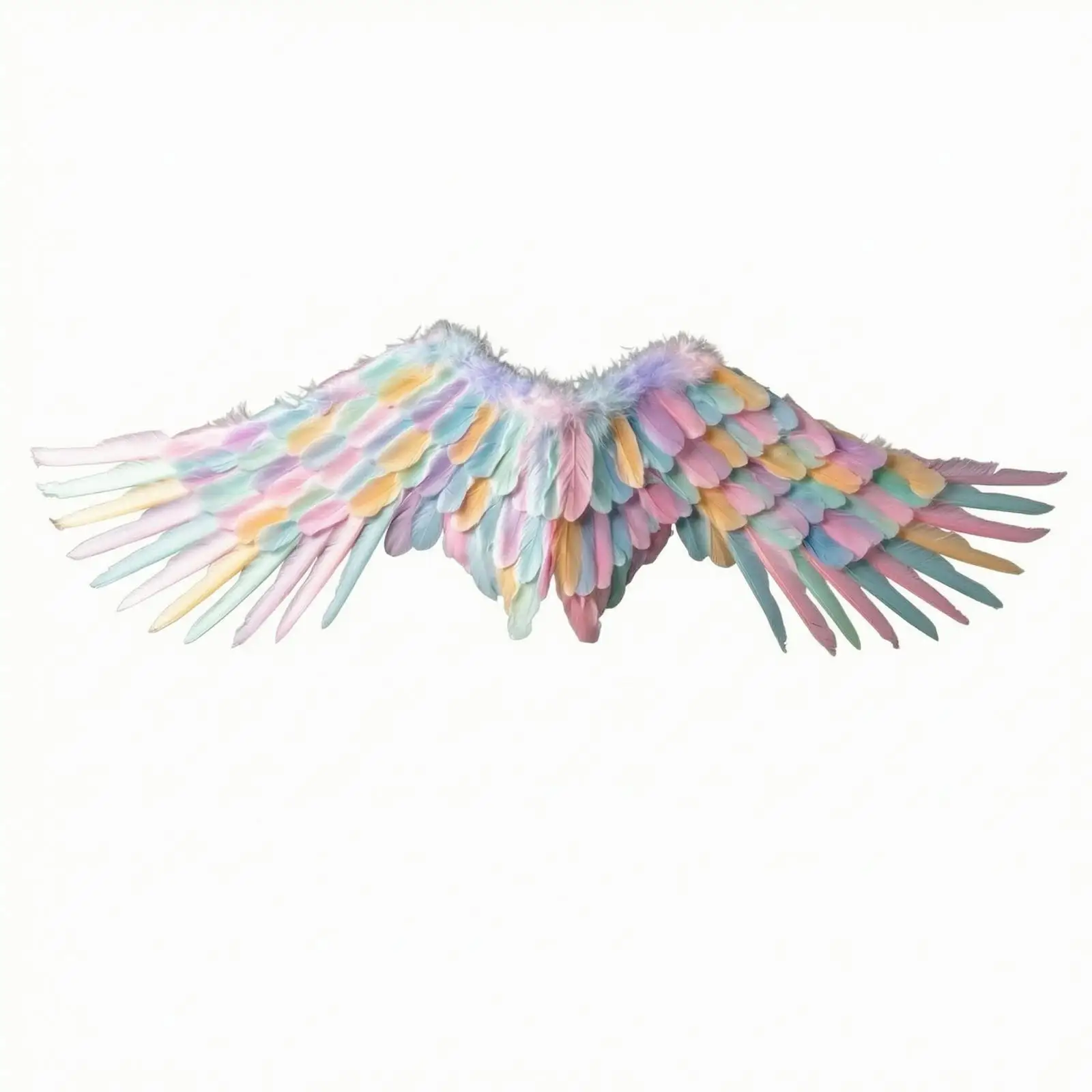 Kid Sized Feathered Wing Decoration for Performance Art Dress Up Party Accessory