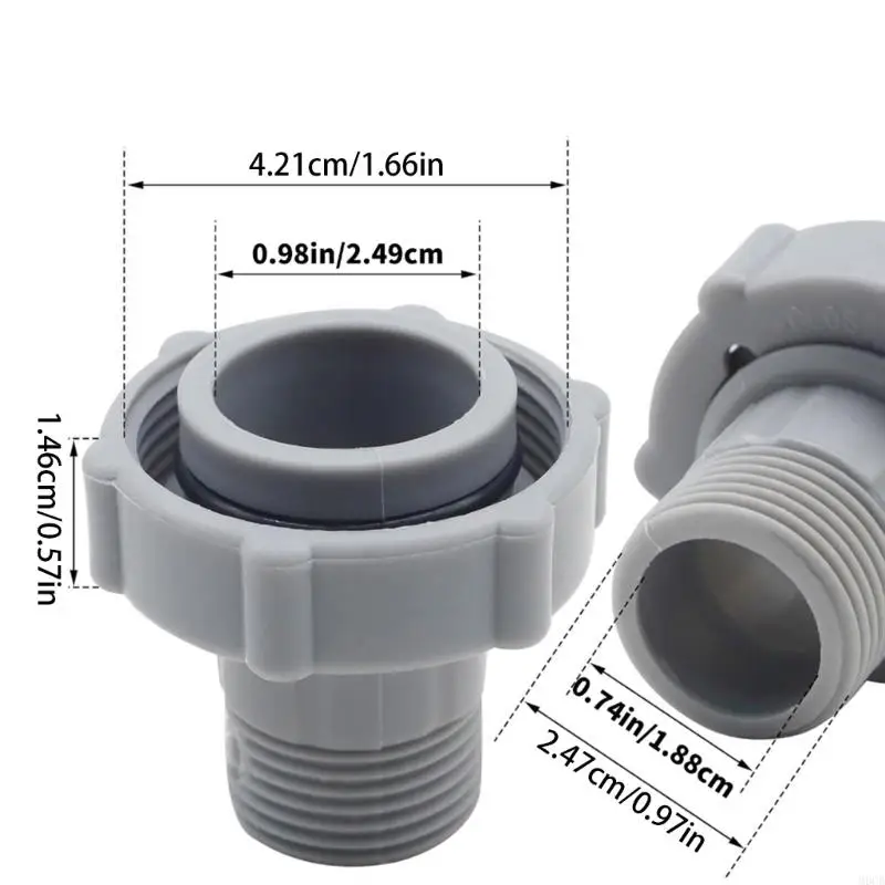 M6CB Raccord drainage piscine M6CB Connexion Remplacement pour piscine Piscine Bouet drain Connecteur Adaptateur