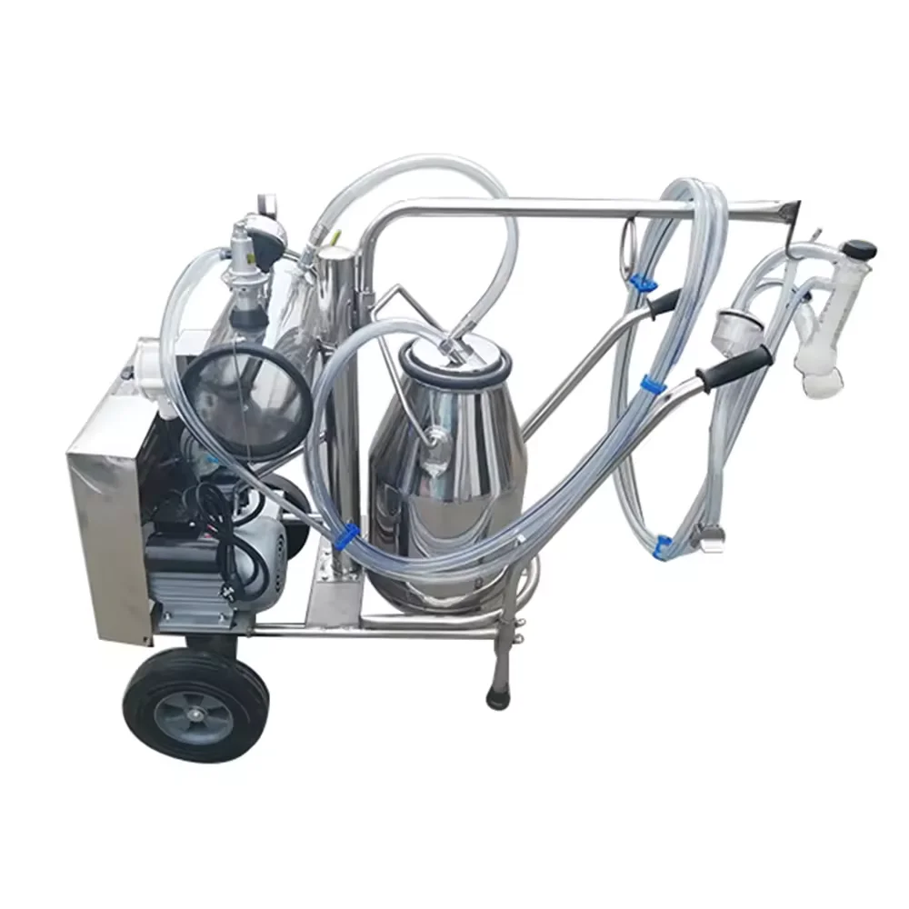 

for Portable Goat Buffalo Philippine Pipe Battery Operated Manual Mobile Vacuum Pump Type Cow Milking Machine