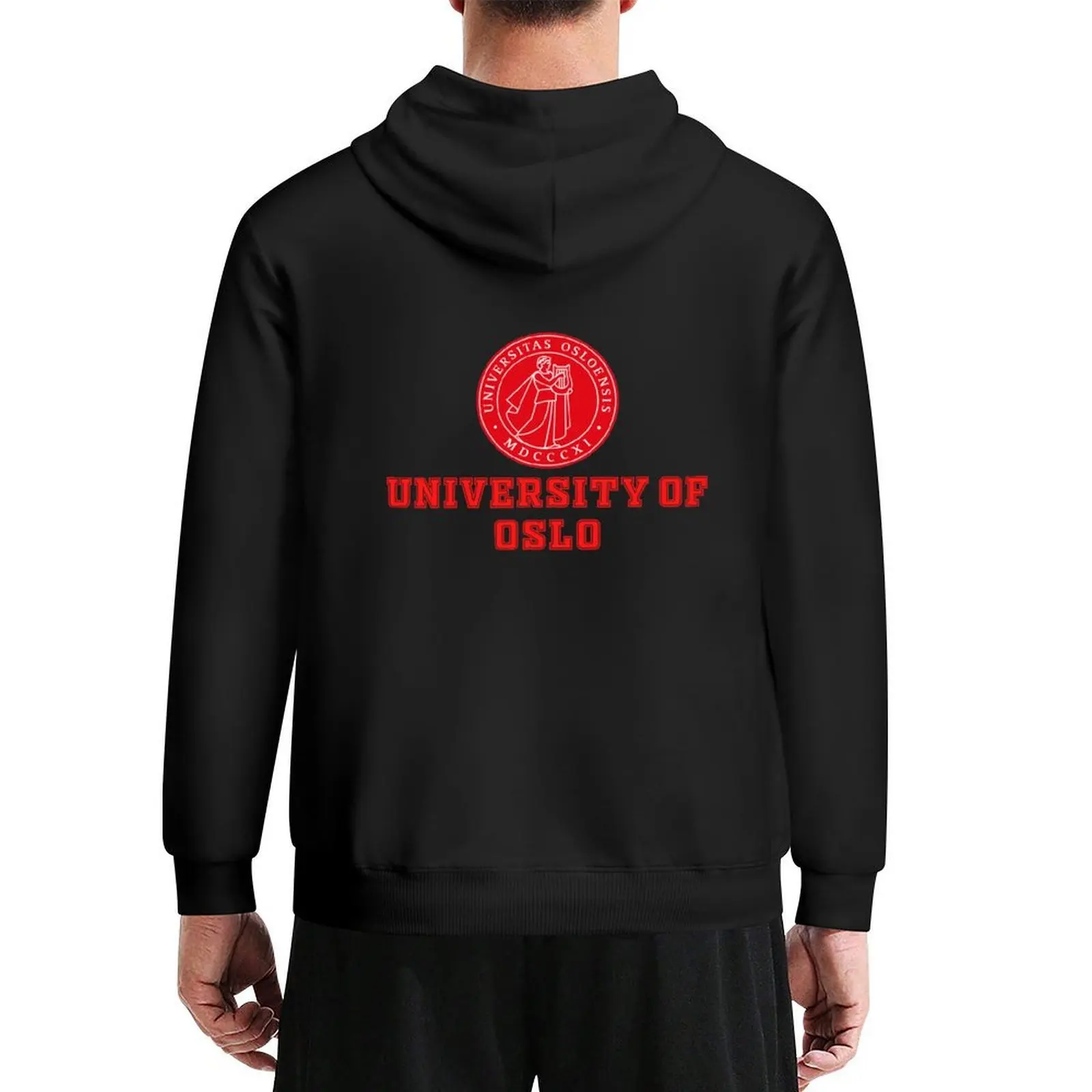 

University of Oslo Hoodie korean clothes hooded shirt men clothes anime clothes new hooded tee