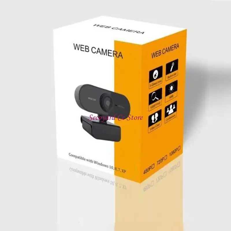 N3UC Fullhd 2K 1080p 720p 480p Webcam USB с микрофонами мини -компьютерная камера для видео