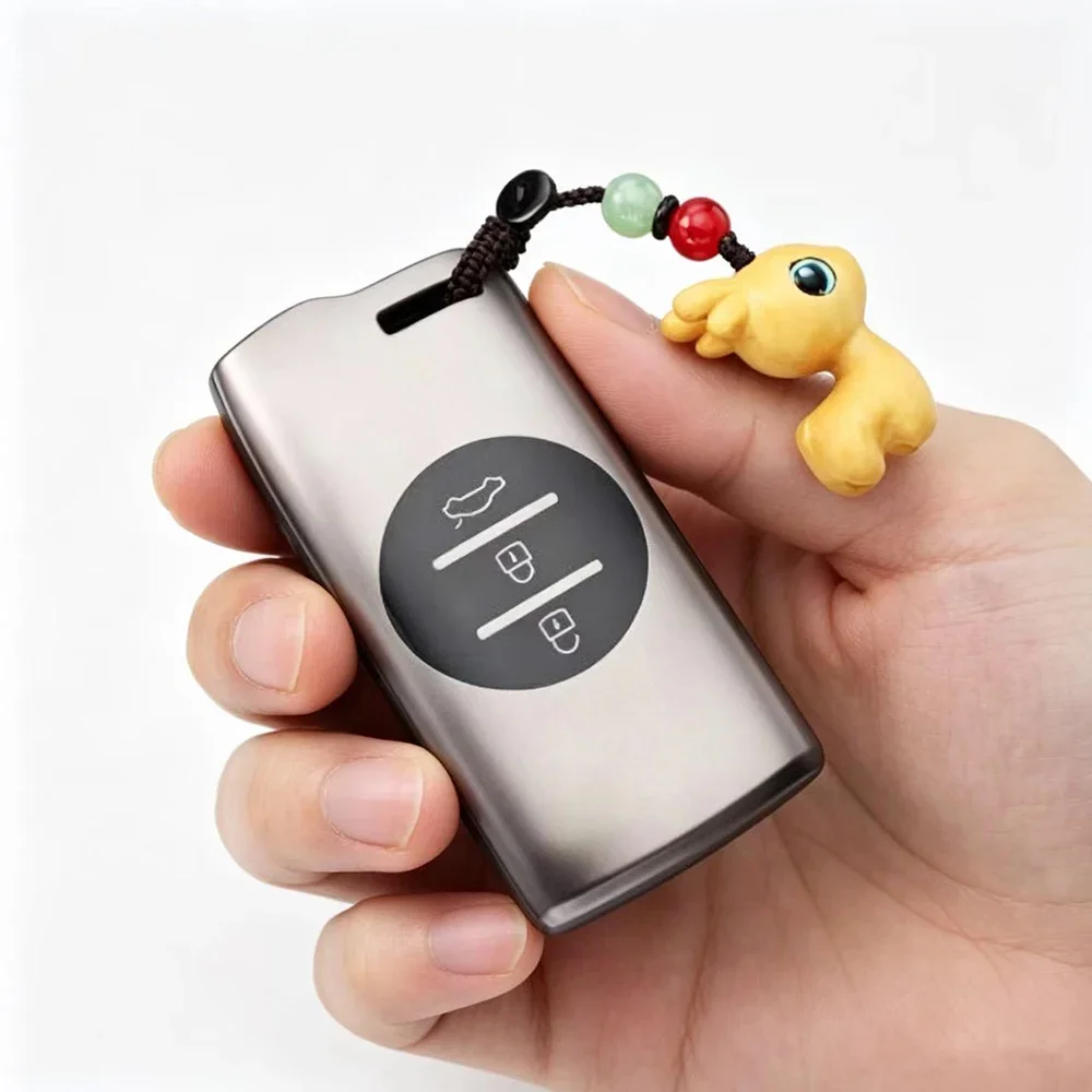TPU Car Key Case Cover for Chery Tiggo 7 Pro 8 Pro Exeed Tiggo 2 3x Arrizo 5Pro Gx 5x EQ7 Tiggo Keychain Key Ring Auto Holder