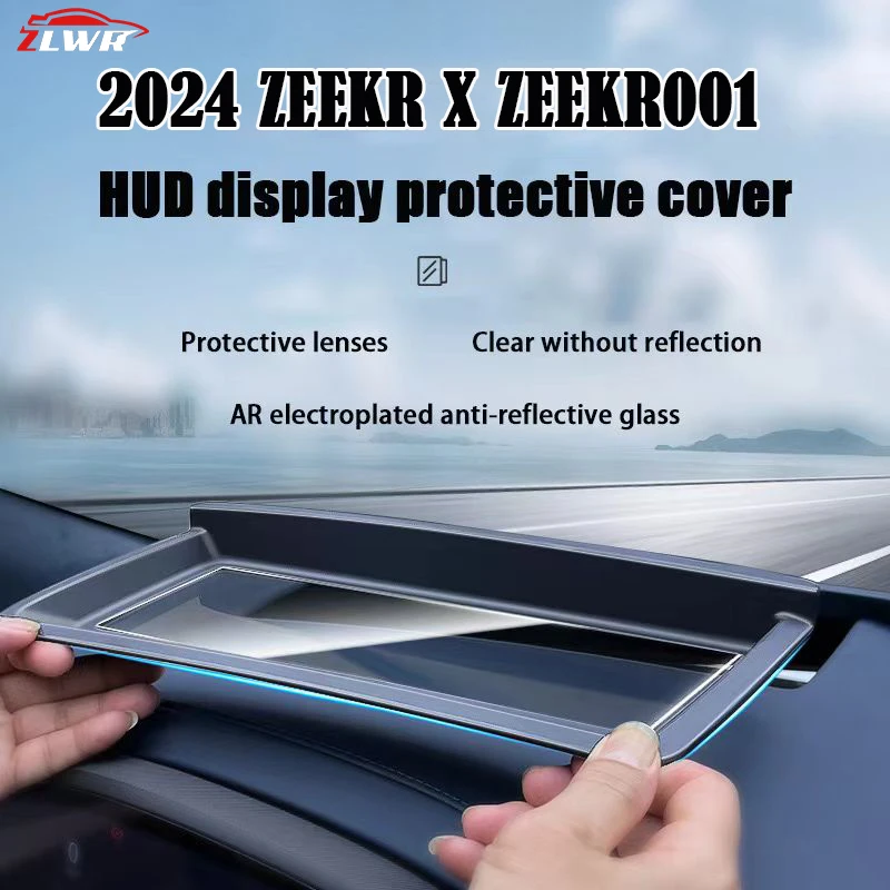 ZLWR ZEEKR X ZEEKR 001 head-up display protective cover HUD display dust cover interior modification supplies