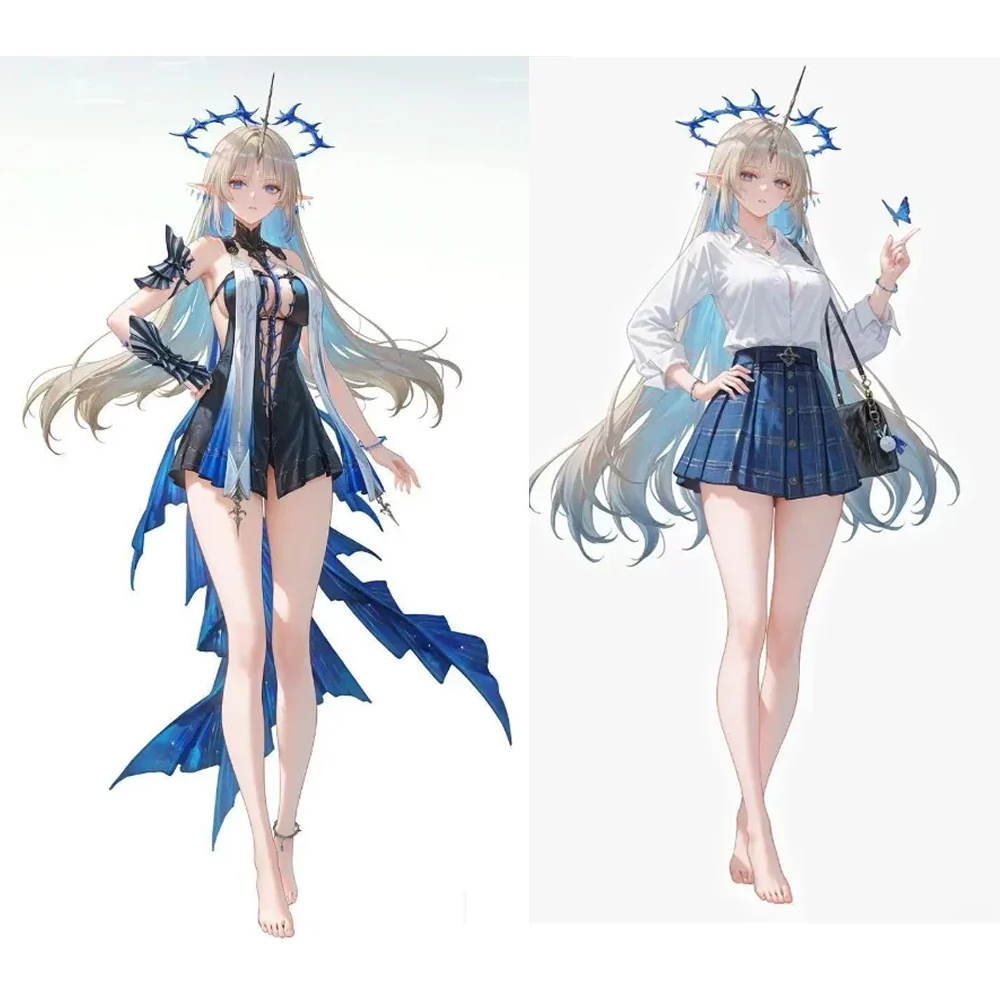 Carte sur pied de personnage de jeu d'anime Wuthering Waves, décoration de bureau, Collection d'ornements, modèle de Cosplay, signe, cadeau significatif